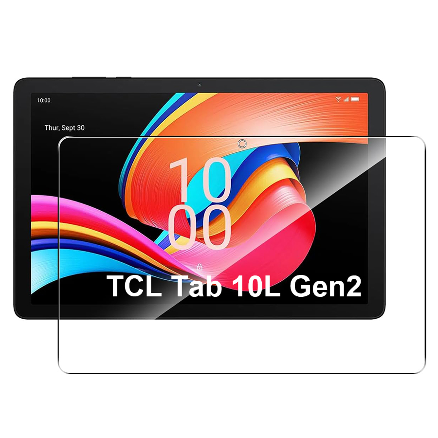Tcl Tablet Accessories - واقي شاشة من الزجاج المقسى ،