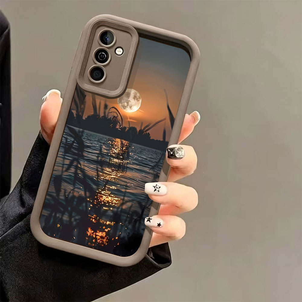Samsung Galaxy S25 - غطاء سيليكون ناعم مقاوم للصدمات مع