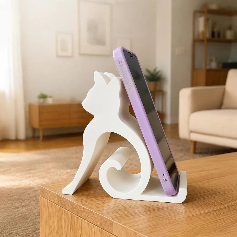 Tablet Accessories 3D Print - قطعة واحدة من حامل الهاتف المطبوع