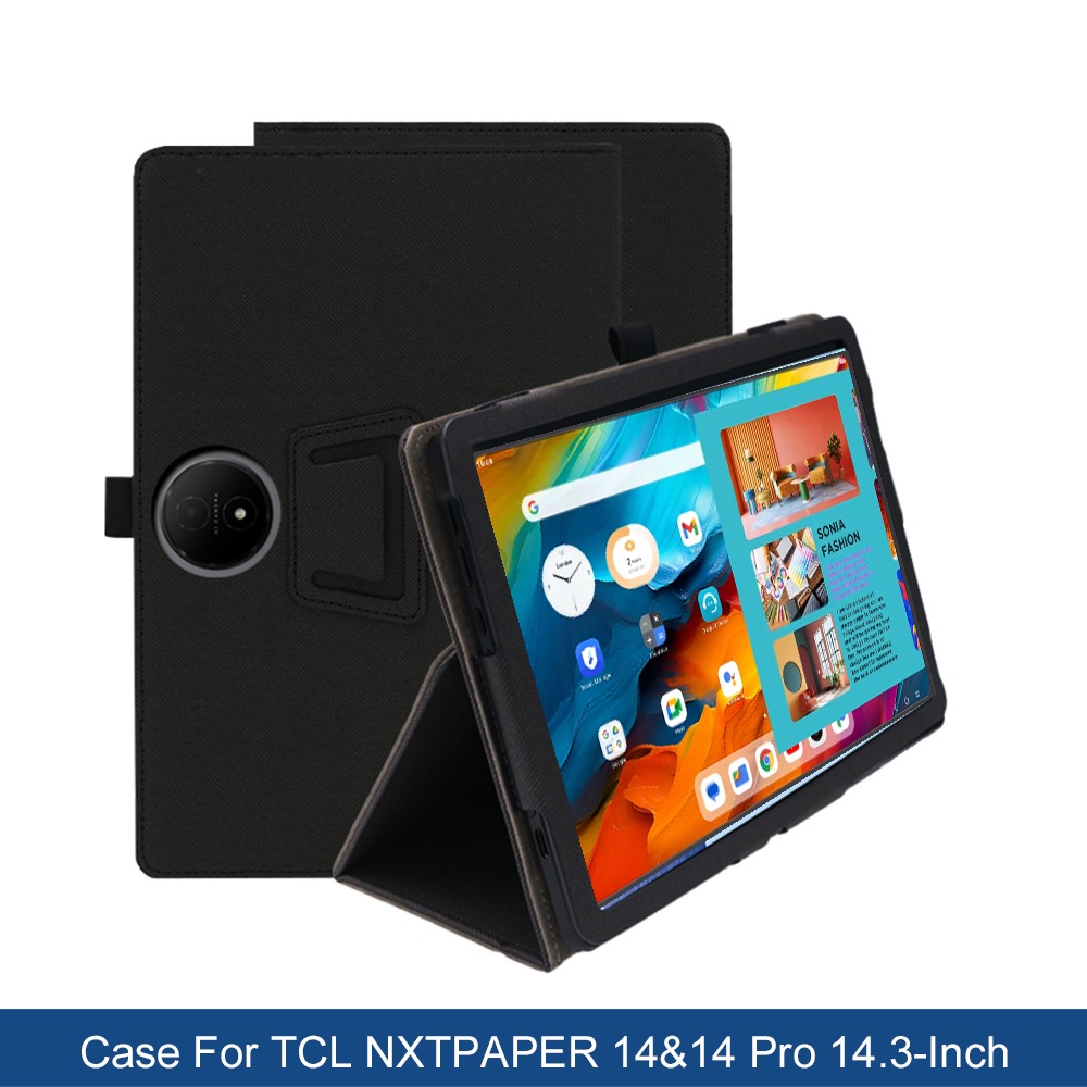 Tcl Tablet Accessories - حافظة فوندا لهاتف TCL NXTPAPER 14