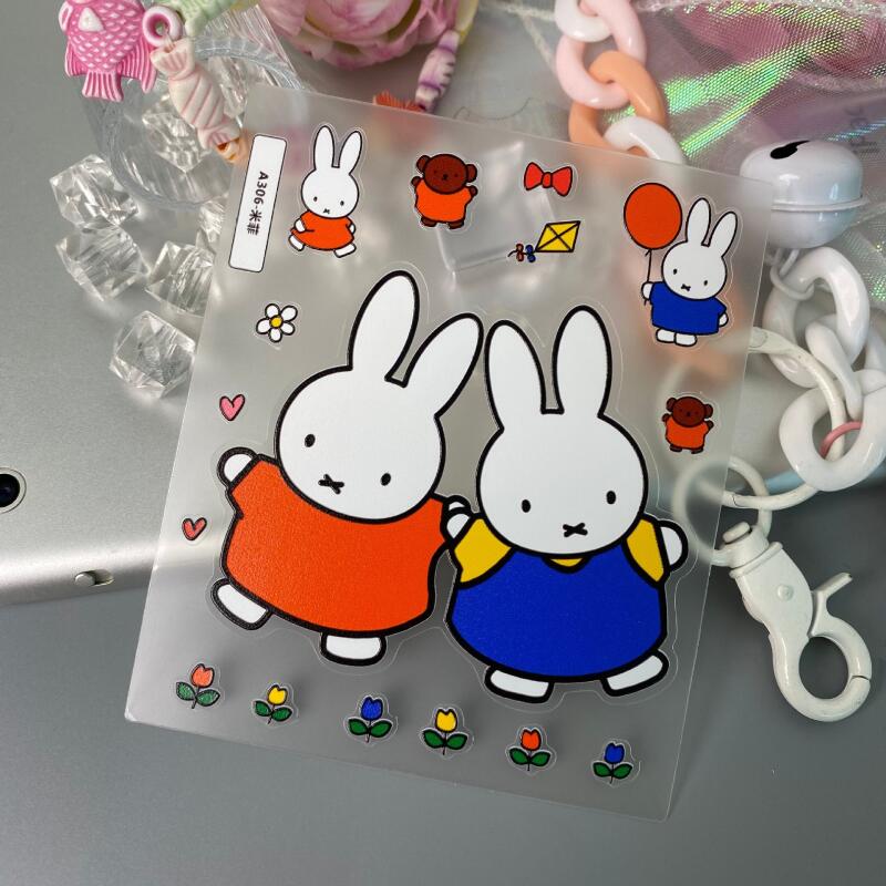 Tablet Accessories 3D Print - ملصقات كرتونية ثلاثية الأبعاد لشخصية ميفي،