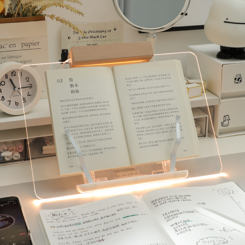 حامل قراءة شفاف من الأكريليك م - مراجعة Tablet Holder Accessories وسعره