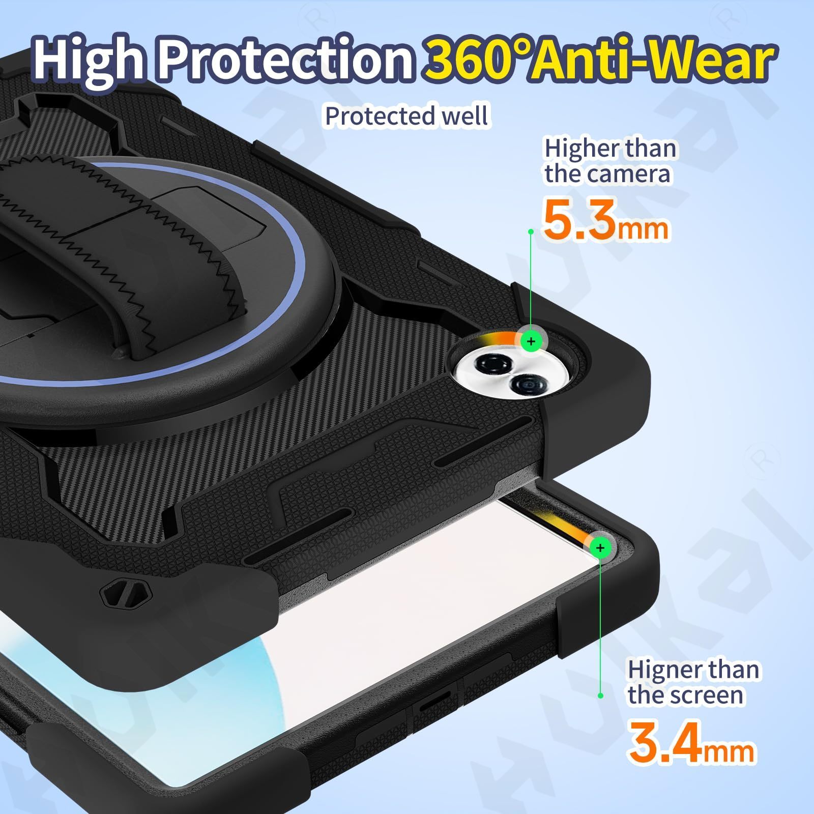 غطاء حماية لجهاز هونر باد 10 م - مراجعة Doogee Tablet Accessories وسعره