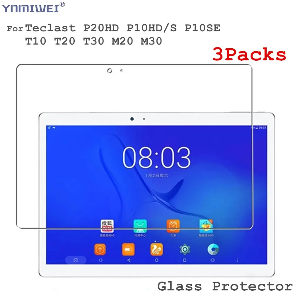 واقي شاشة زجاجي من 3 قطع لأجهز - مراجعة Teclast Tablet Accessories وسعره