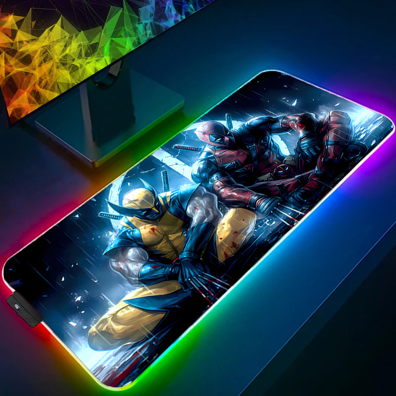 لوحة ماوس LED للألعاب بإضاءة خ - مراجعة Tablet Cute Accessories وسعره
