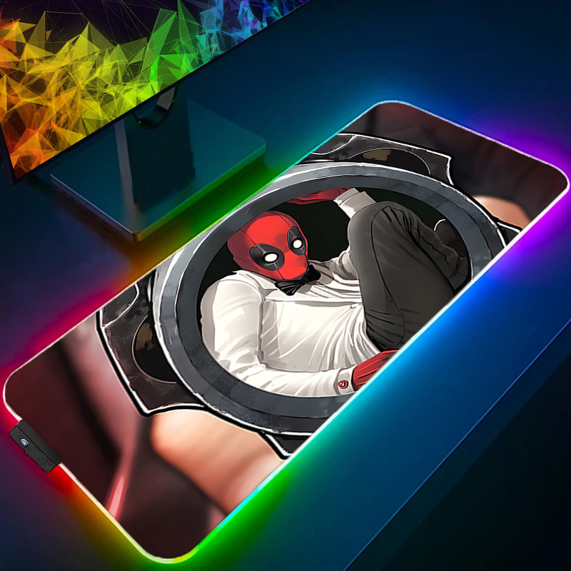لوحة ماوس LED للألعاب بإضاءة خ - مراجعة Tablet Cute Accessories وسعره