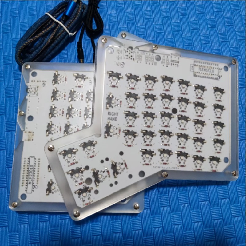 Ergodox سبليت مجموعة لوحة المف - مراجعة Tablet Accessories 3D Print وسعره