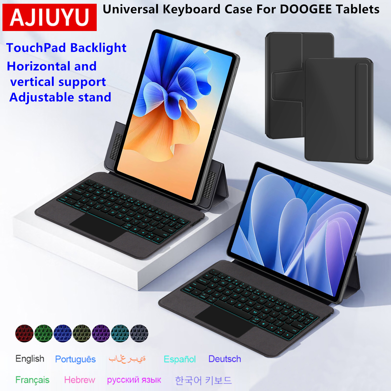 لوحة مفاتيح تعمل باللمس من AJI - مراجعة Tcl Tablet Accessories وسعره