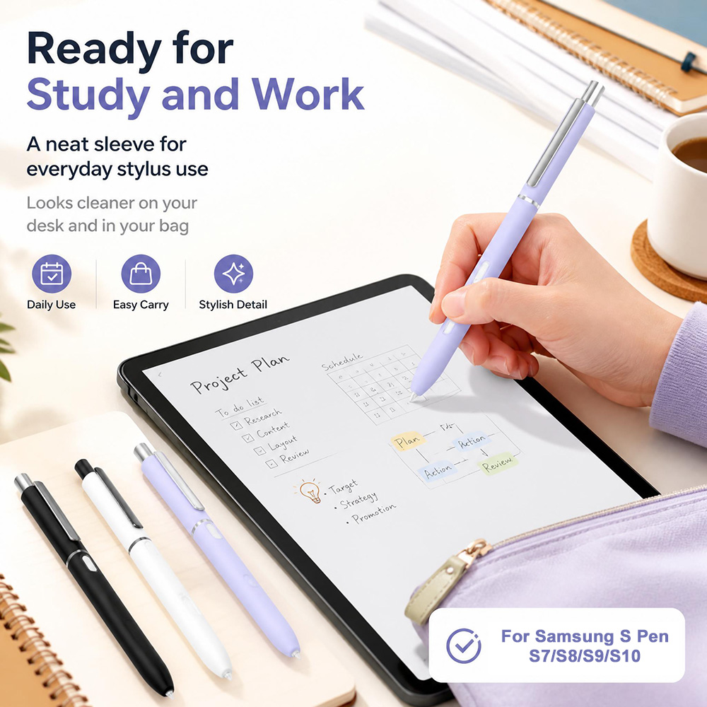 حافظة أقلام جديدة لجهاز سامسون - مراجعة Galaxy Tablet Accessories وسعره