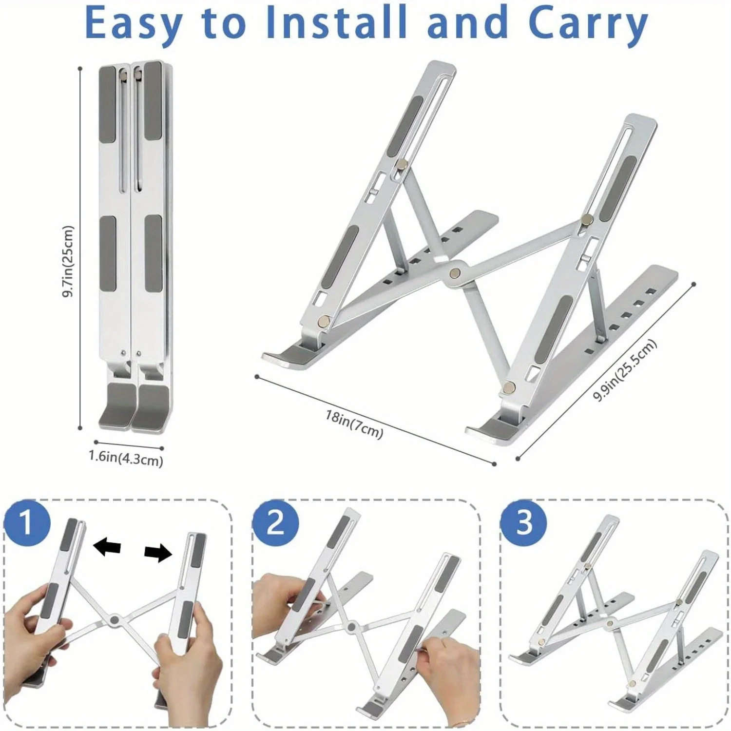 حامل كمبيوتر محمول من الألومني - مراجعة Cooling Stand Tablet وسعره