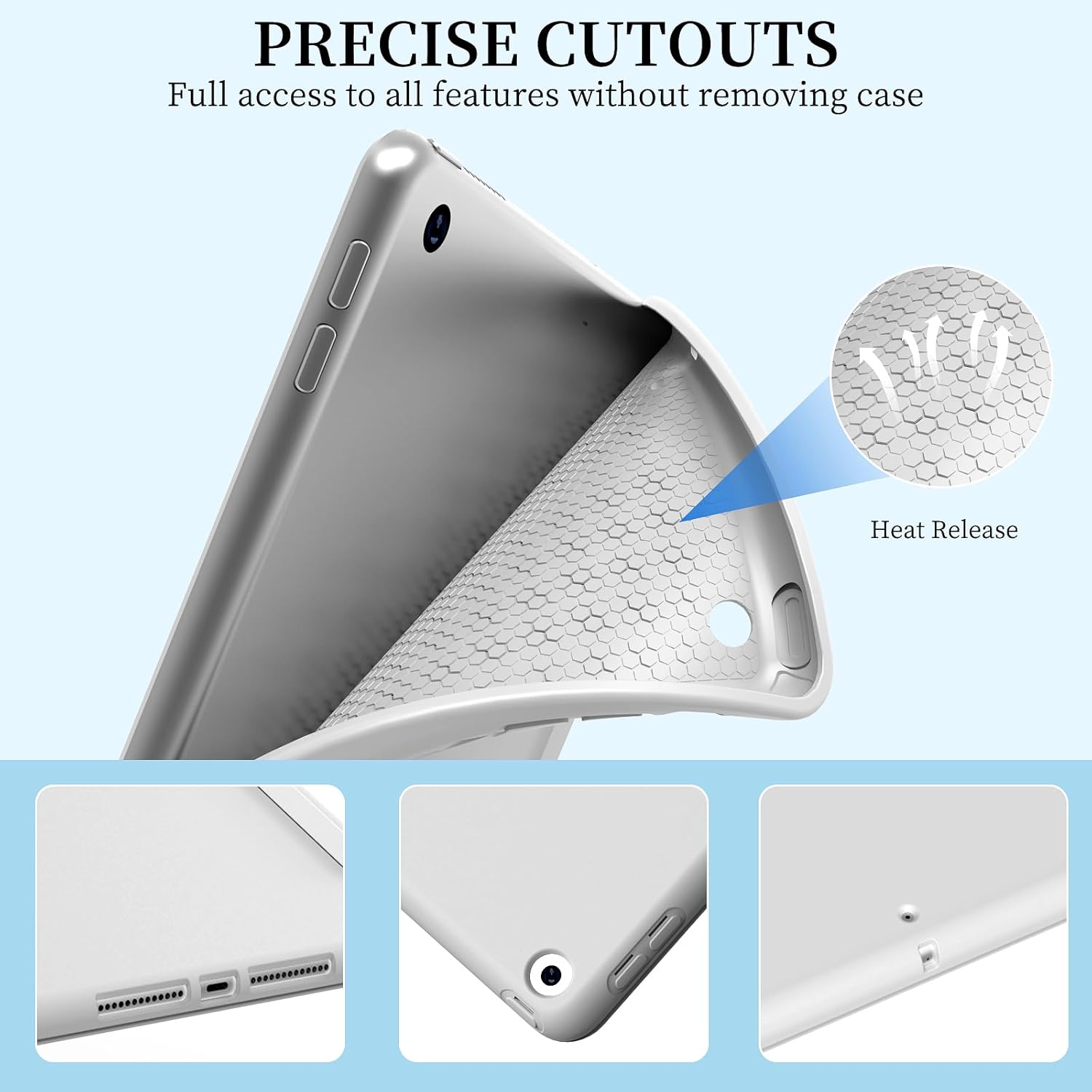 حافظة ثلاثية الطي مغناطيسية من - مراجعة Tablet Accessories Lenovo وسعره