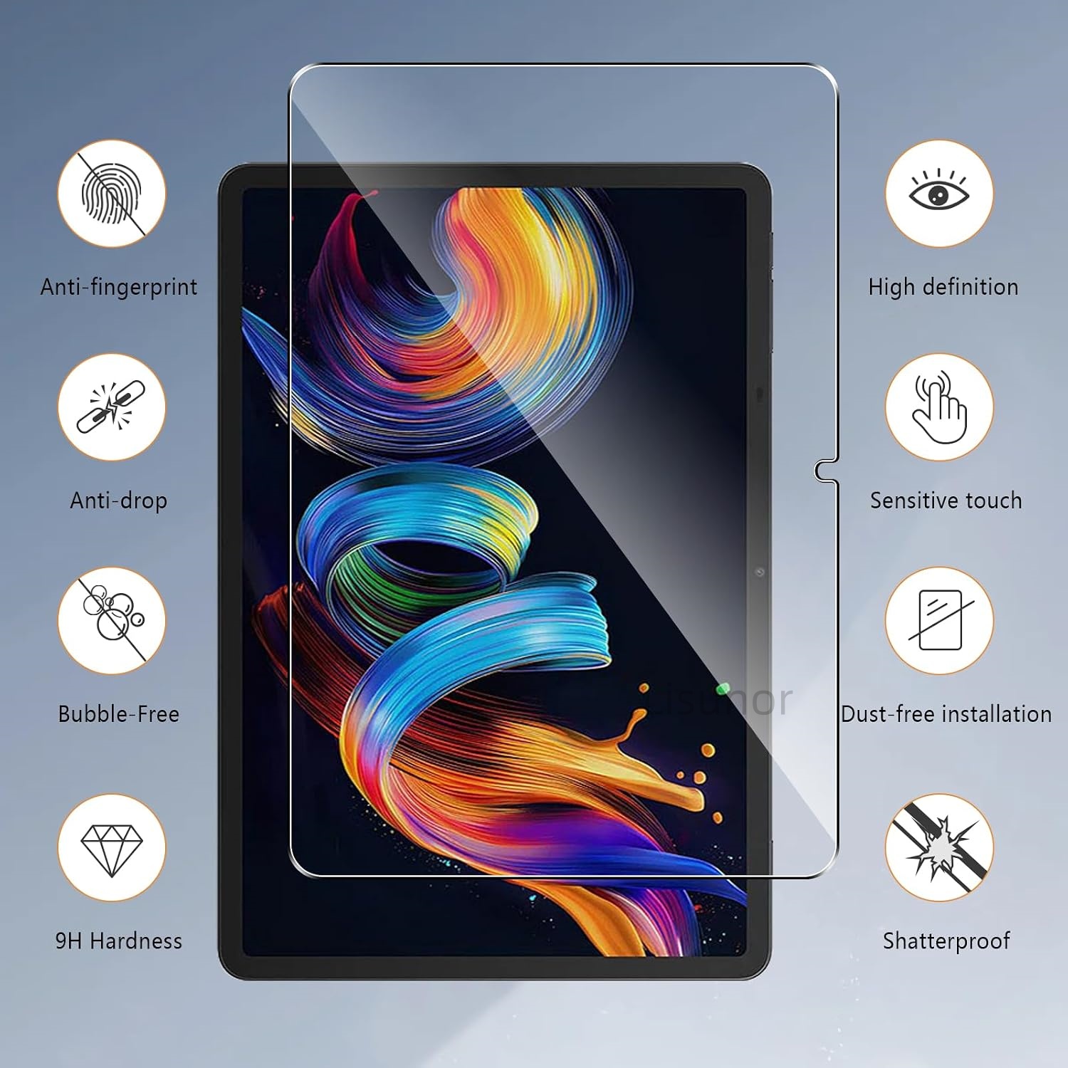 واقي شاشة من الزجاج المقوى 9H  - مراجعة Tcl Tablet Accessories وسعره