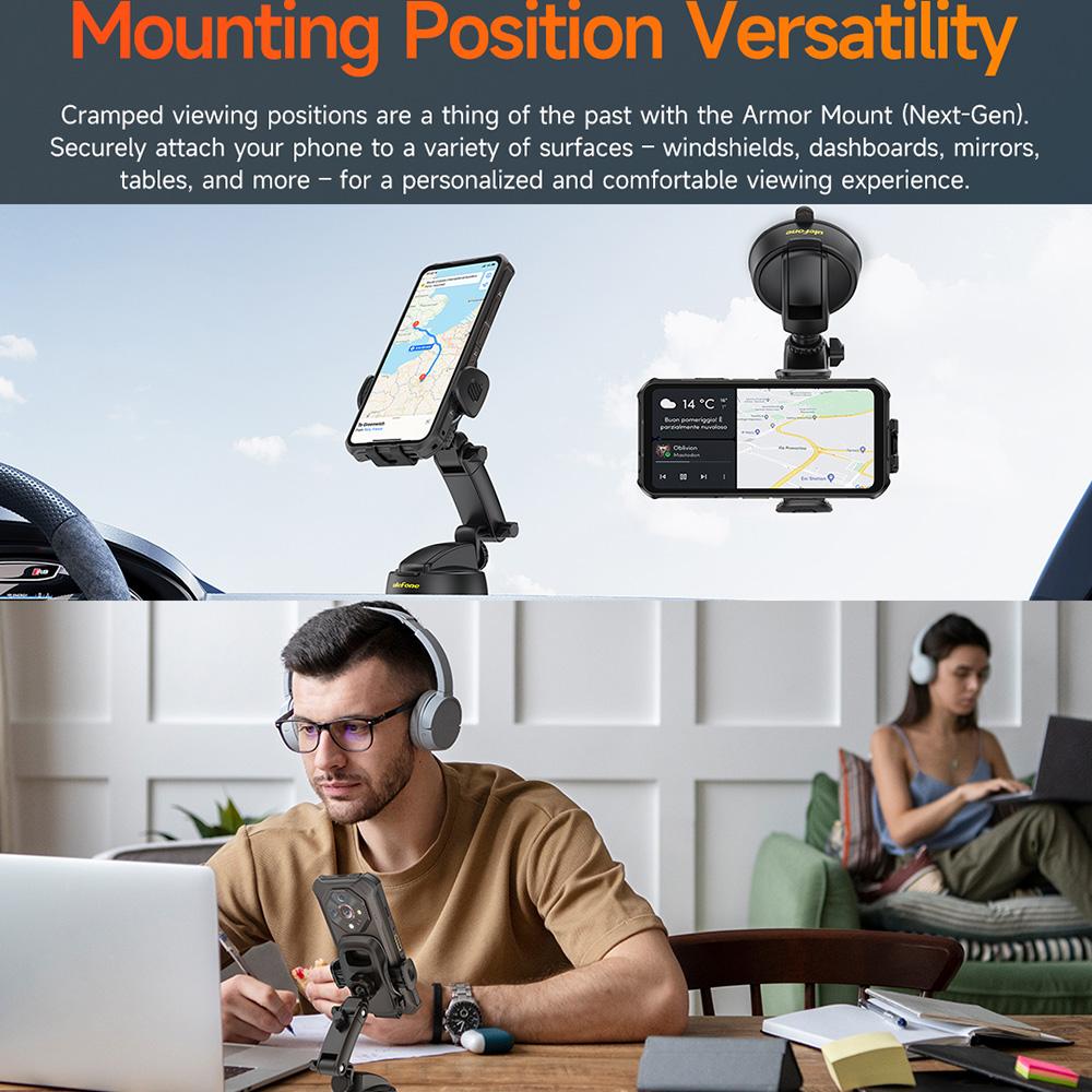 Ulefone UAN16 Armor Mount Car  - مراجعة Ulefone Tablet Accessories وسعره