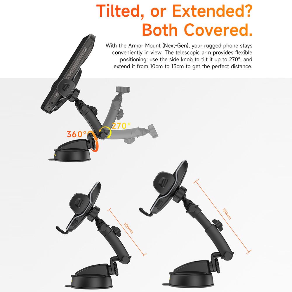 Ulefone UAN16 Armor Mount Car  - مراجعة Ulefone Tablet Accessories وسعره