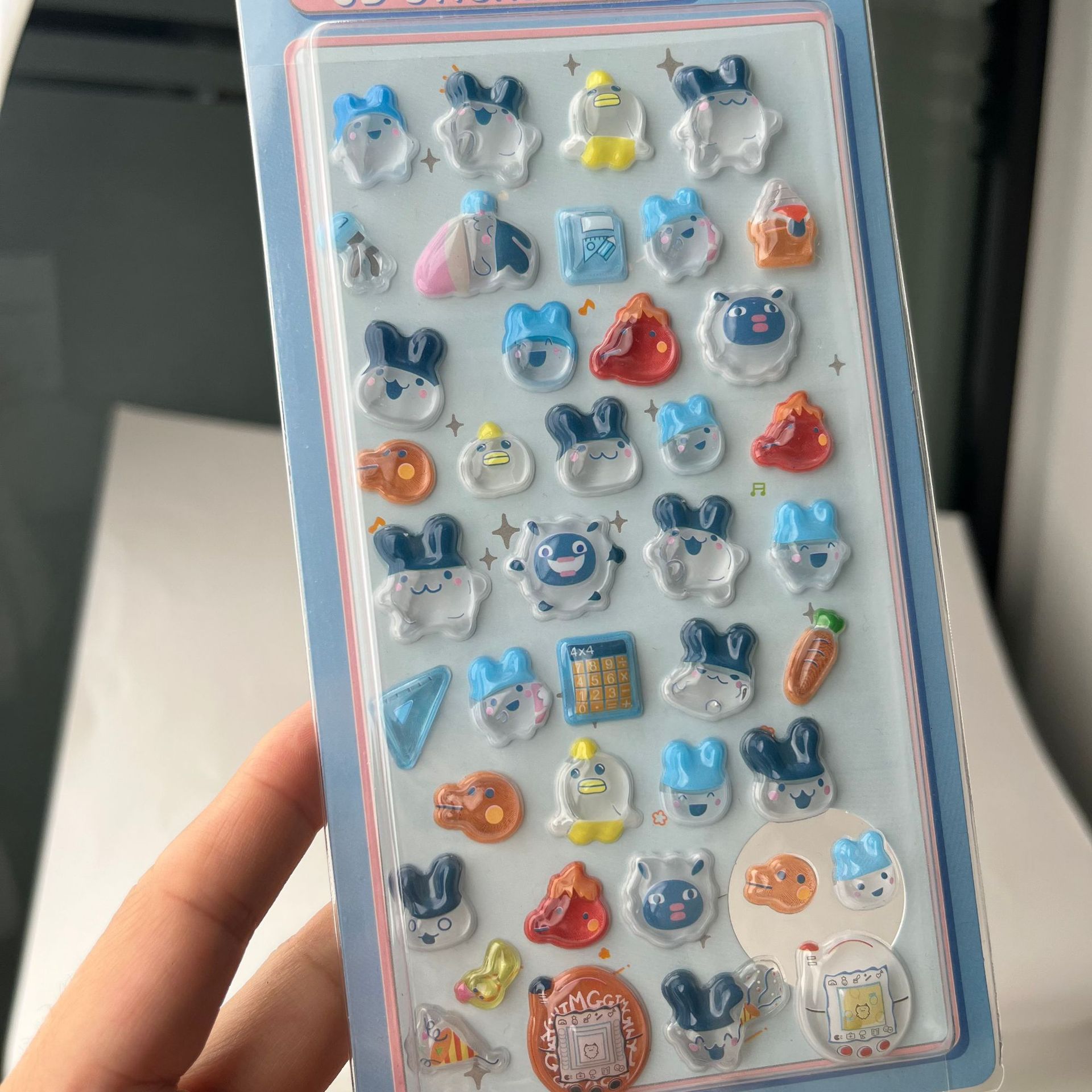 ملصقات تاماغوتشي ثلاثية الأبعا - مراجعة Tablet Cute Accessories وسعره