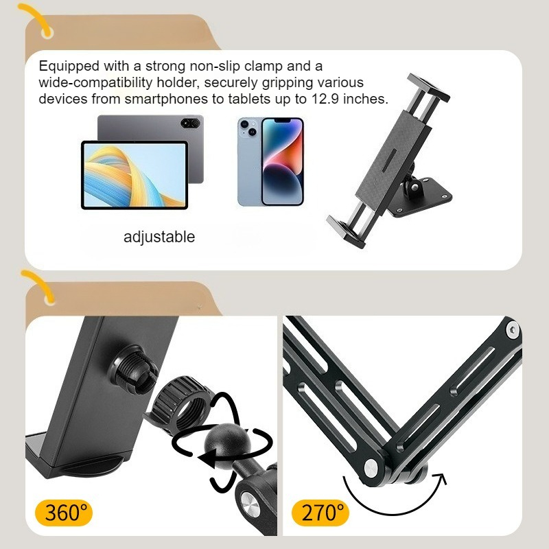 سبائك الألومنيوم جدار جبل للها - مراجعة Ulefone Tablet Accessories وسعره