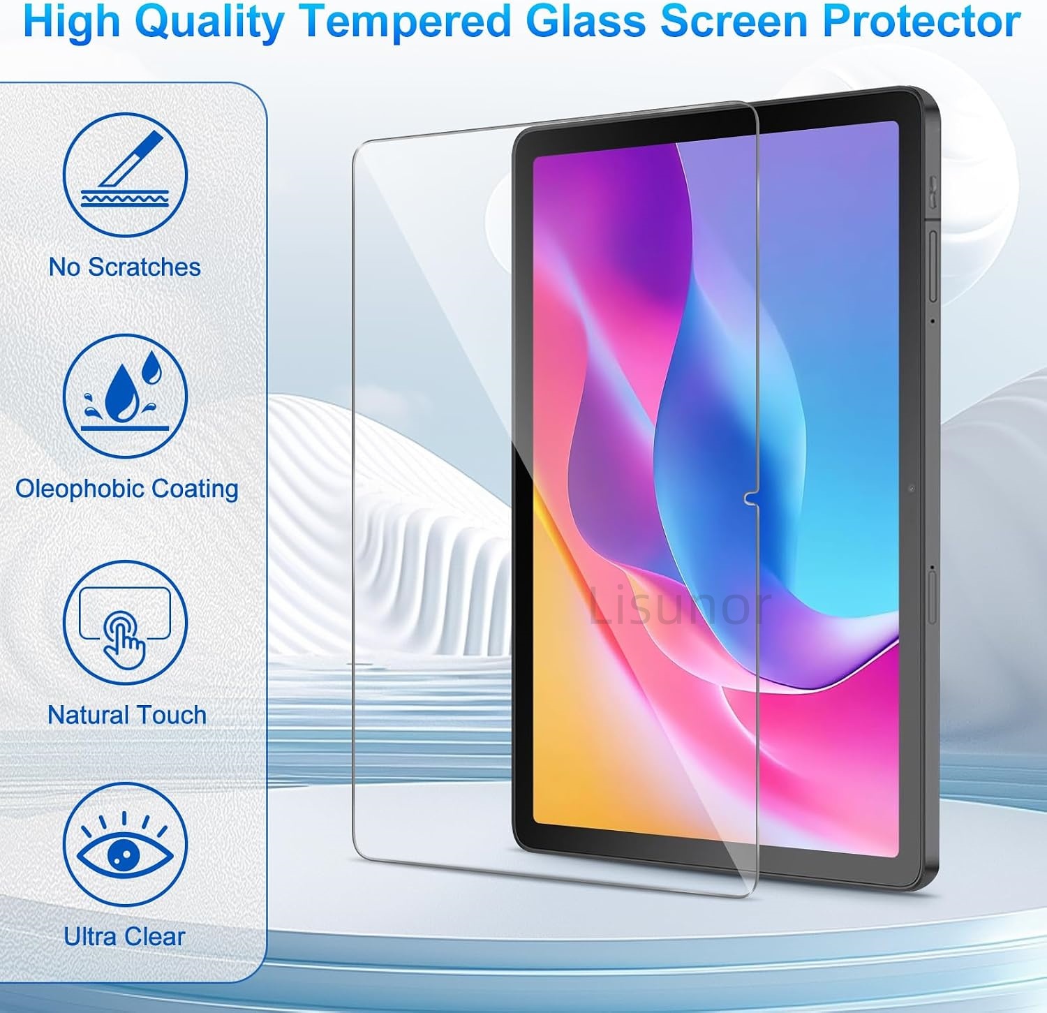 1 قطعة واقي شاشة من الزجاج الم - مراجعة Tcl Tablet Accessories وسعره
